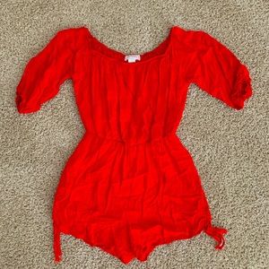 Long sleeve romper